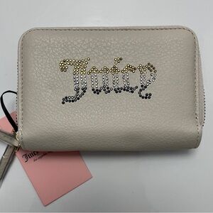 NWT Juicy Breaking the Rules Double Medium Zip Around Wallet Angel